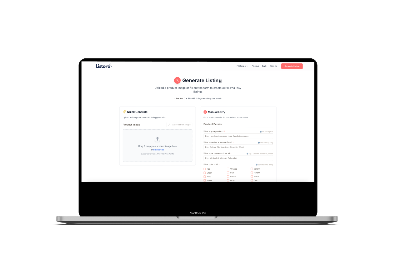 listora-1-ai-etsy-listing-generator-free-seo-optimization-tool